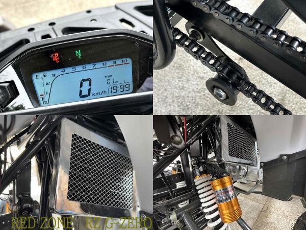 RED ZONE ATV BIGバギー　ＲＺ－G-ZERO　限定1機　GT５０cc　ミニカー登録対象車体　オイルクーラー、ヒッチメンバー装備　　新車_画像9