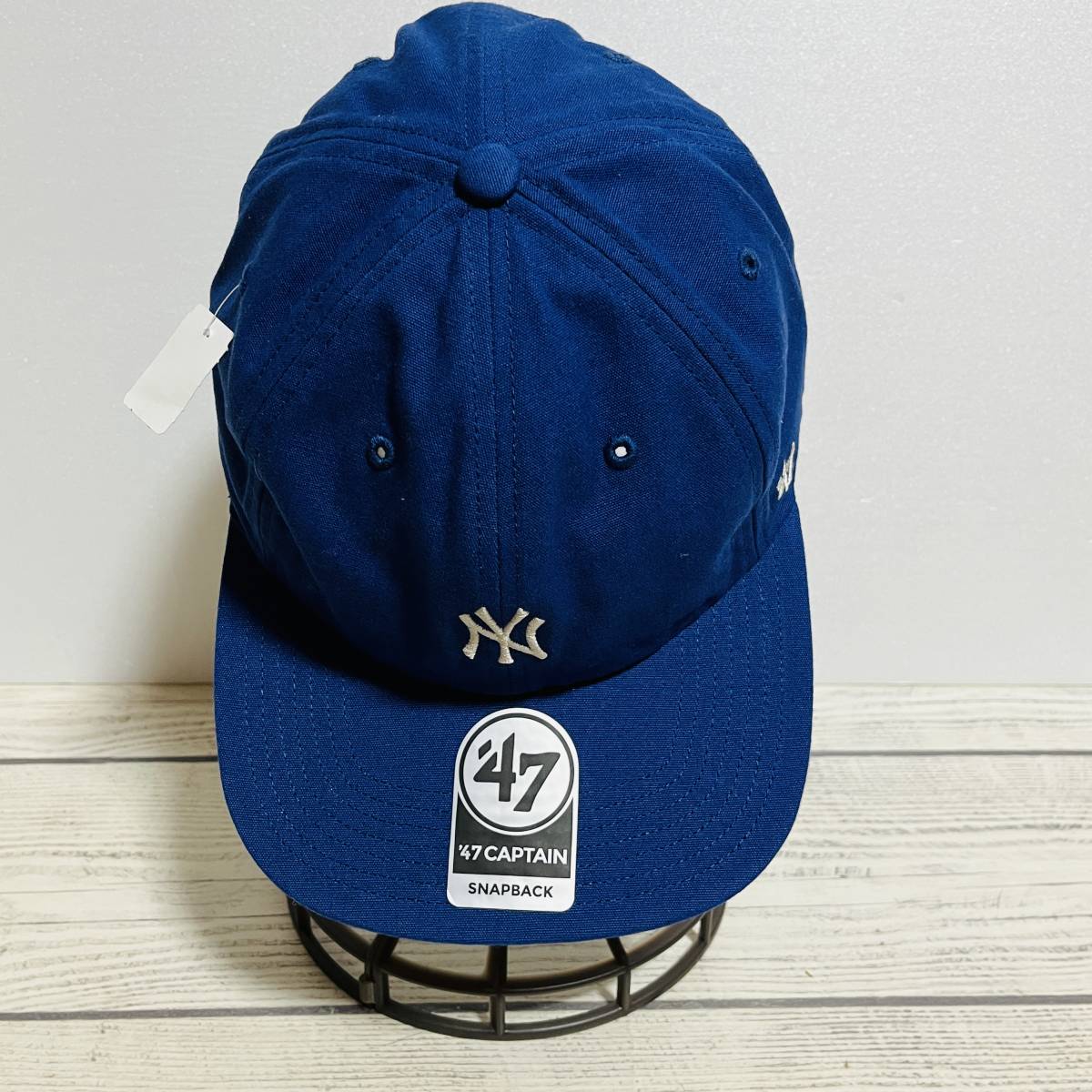 47 Brand (フォーティーセブンブランド) - キャップ ニューヨーク・ヤンキース Yankees MLB メジャーリーグ (タグシール付き新品未着用)_画像5