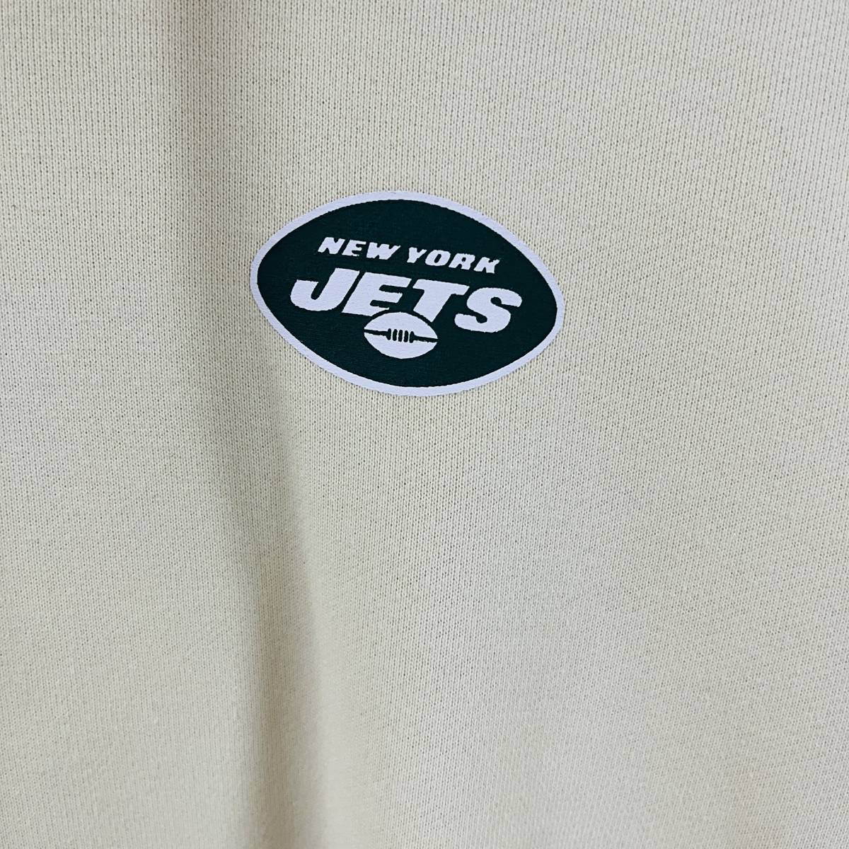 NFL x サンキューマート コラボ - NEW YORK JETS パーカー ジェッツ アメフト 期間限定販売品 販売終了品 (タグ付き新品未使用品)_画像4