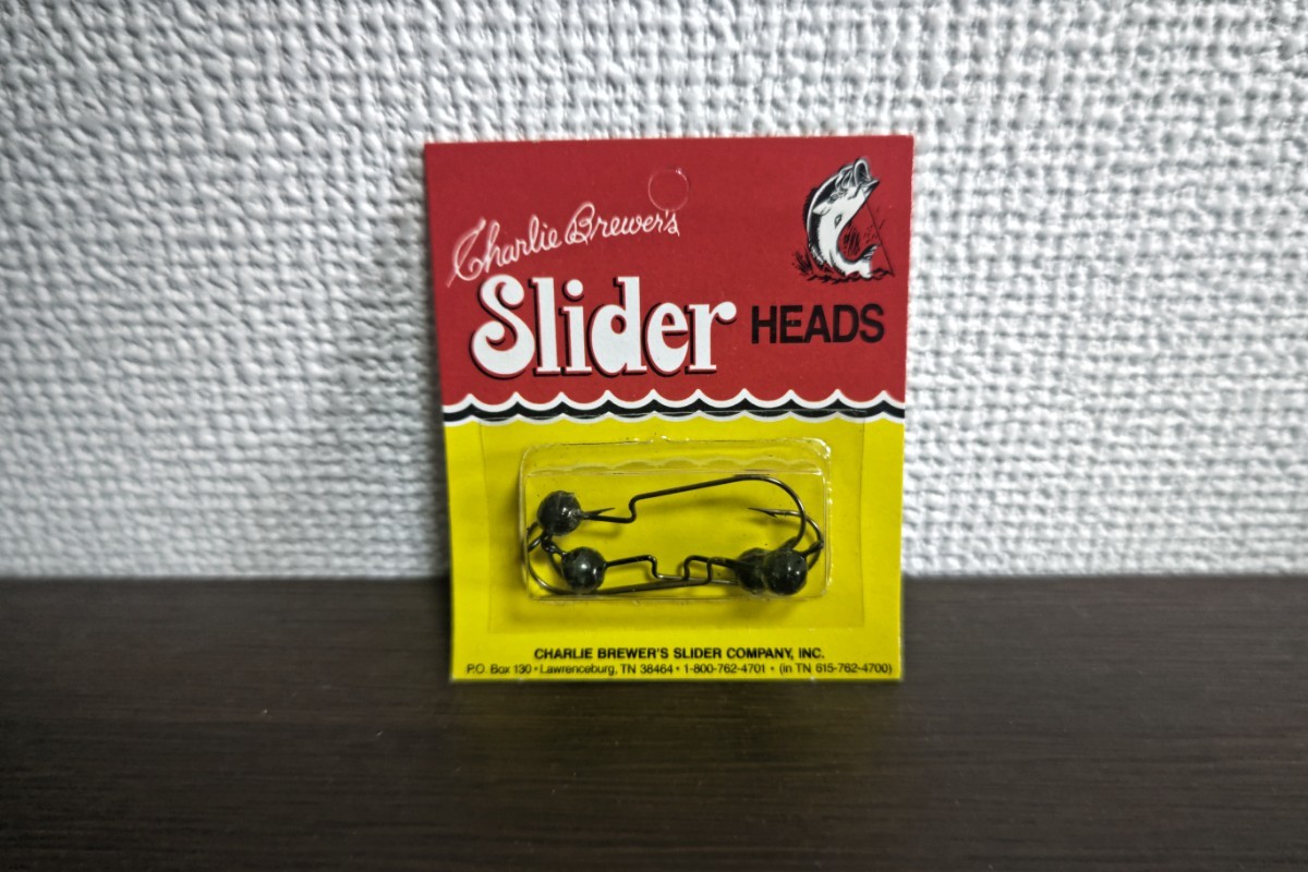 【新品 SRH16】 スライダーヘッド Slider HEADS # スライダーワーム 希少 OLD_画像1