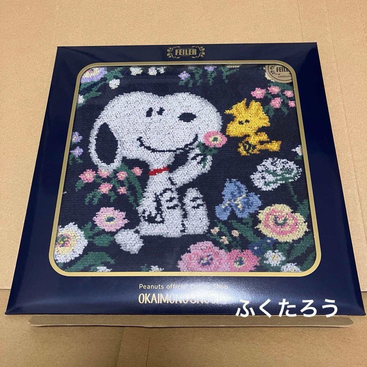 FEILERフェイラー おかいものSNOOPY コラボ ハンカチ スヌーピー FEILERフェイラー おかいものSNOOPY コラボ ハンカチ スヌーピー