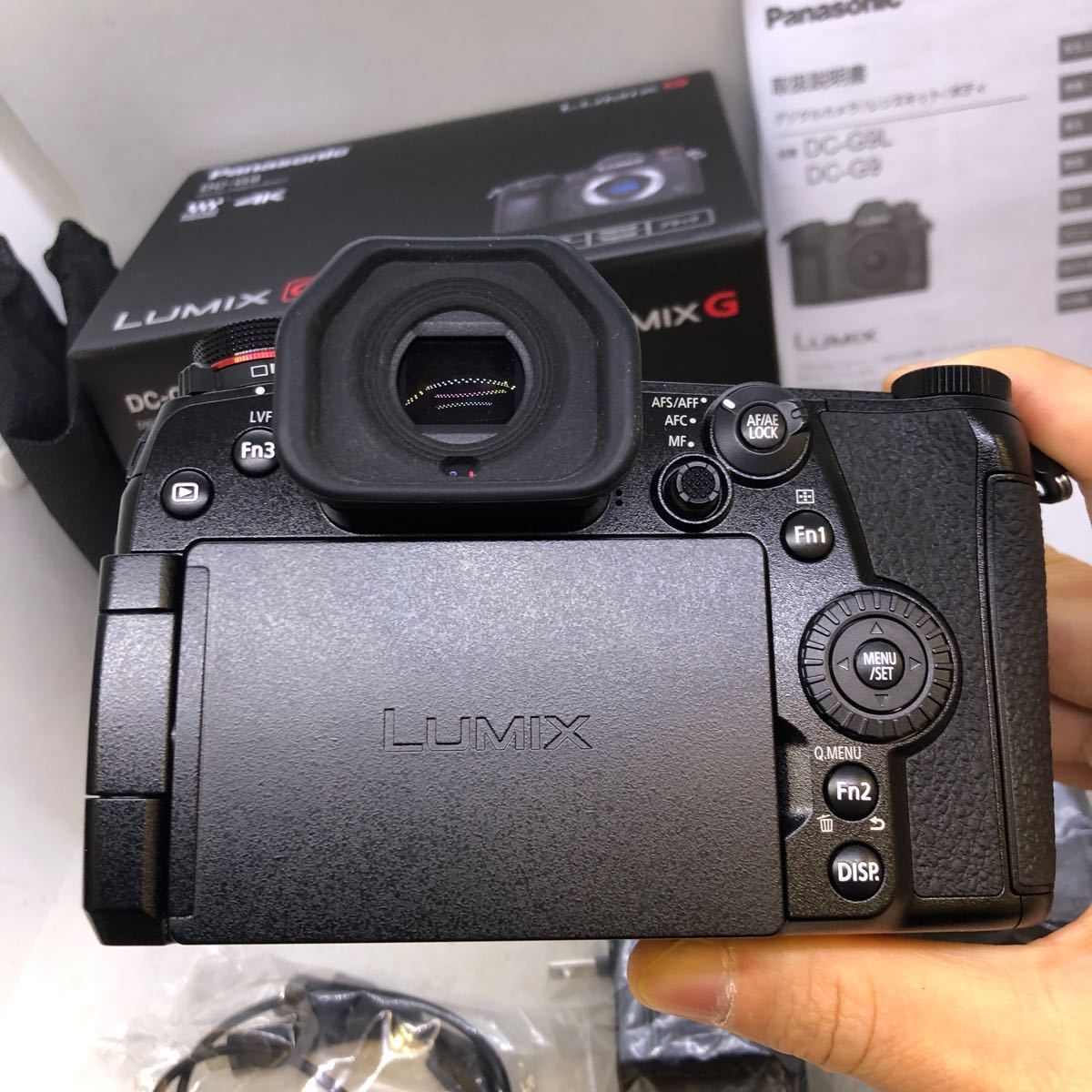 ★極上美品★安心初期不良対応★ Panasonic DC-G9Pro ☆元箱など付属品多数付き☆_画像7