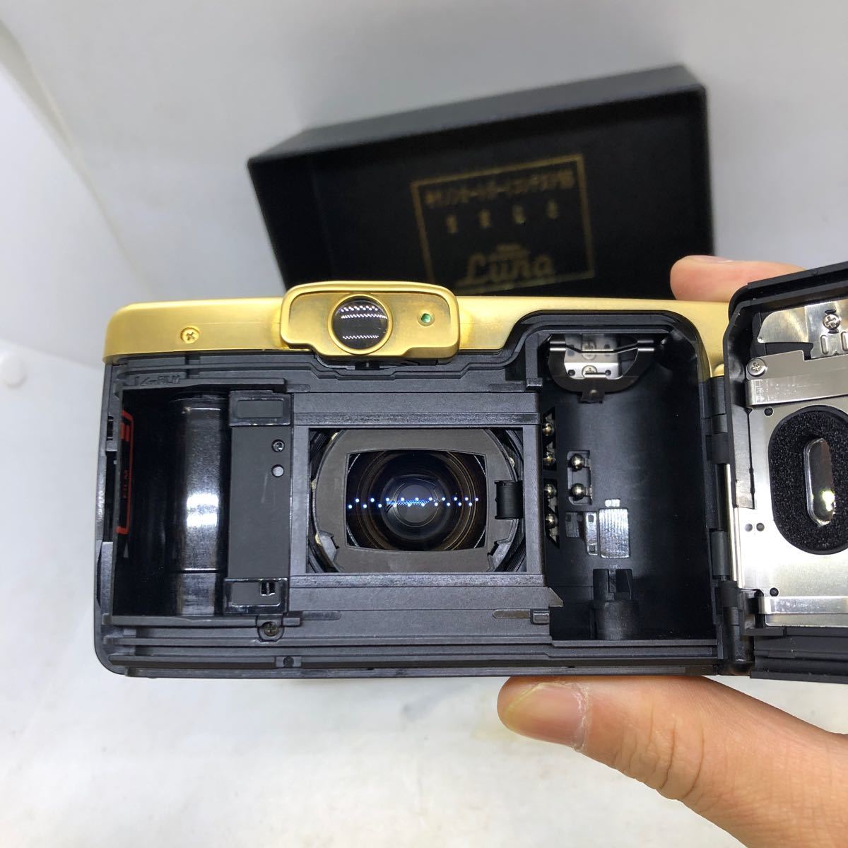 ★極上美品★ Canon Autoboy Luna 28-70mm PANORAMA 記念品 GOLD ゴールド_画像8