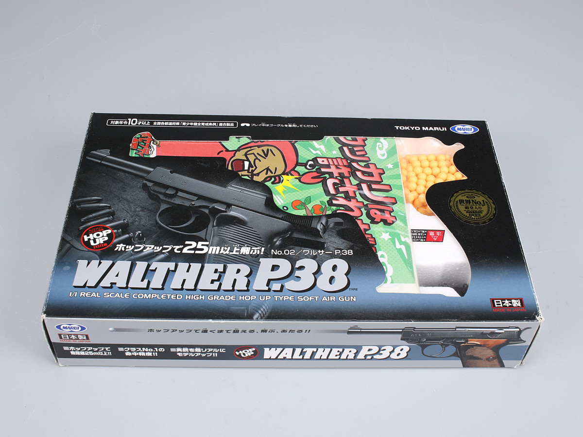 【美】ZA785 WALTHER P.38 【ワルサーP.38】 BB弾 エアソフトガン／美品！　ｚ_画像10