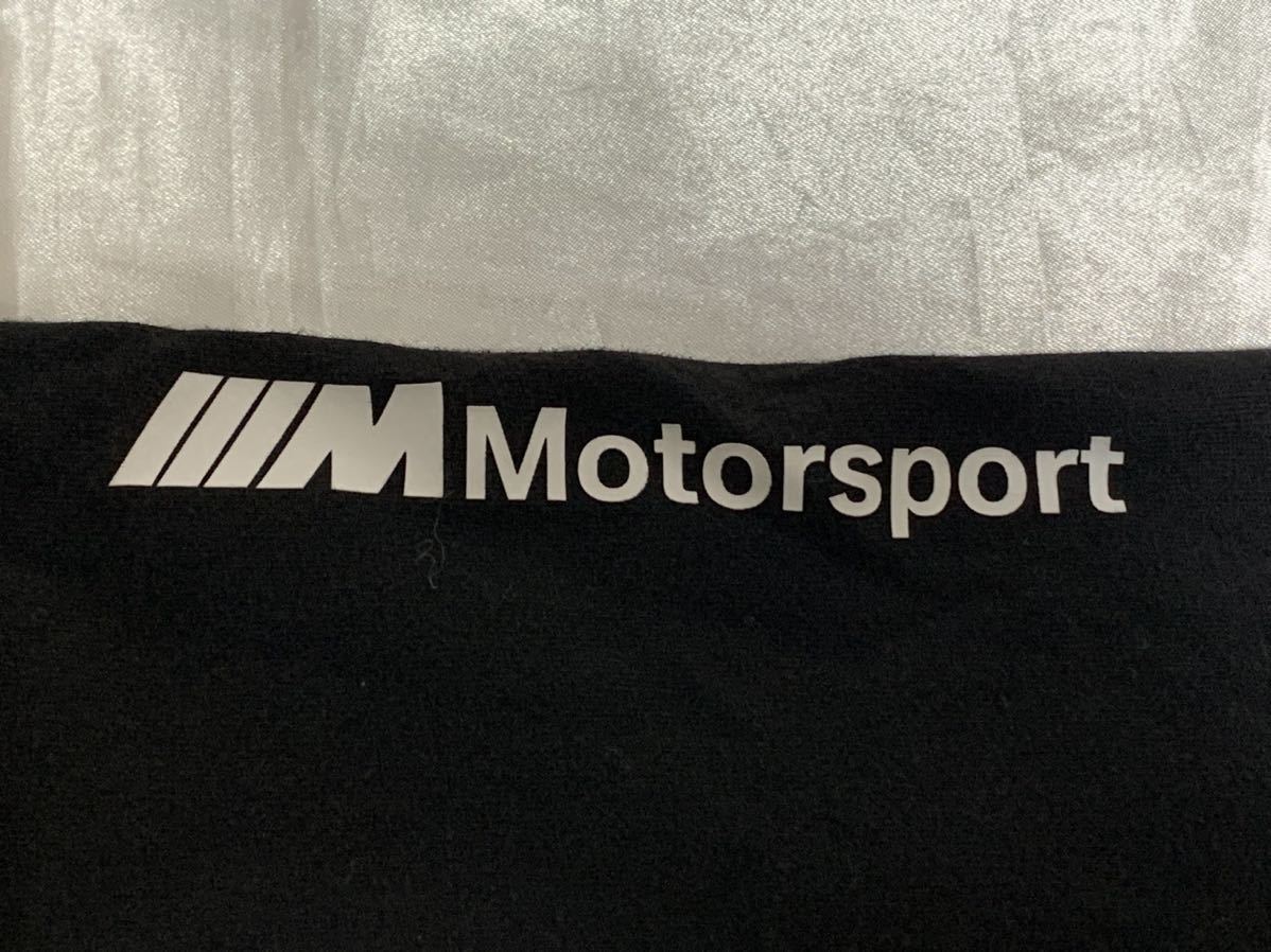 【送料無料 値下げ交渉歓迎】プーマ BMW公式コラボ 半袖Tシャツ USA Mサイズ ブラック 古着 ジャージ ドイツ 外車 自動車 レース 黒白 モノ_画像6