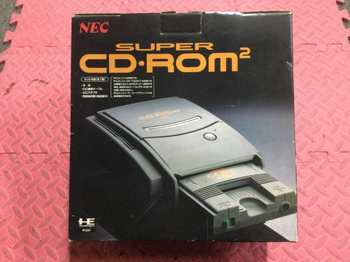 GN4394/100/0】ジャンク☆NEC SUPER CD・ROM2 本体☆PI-CD1☆スーパー