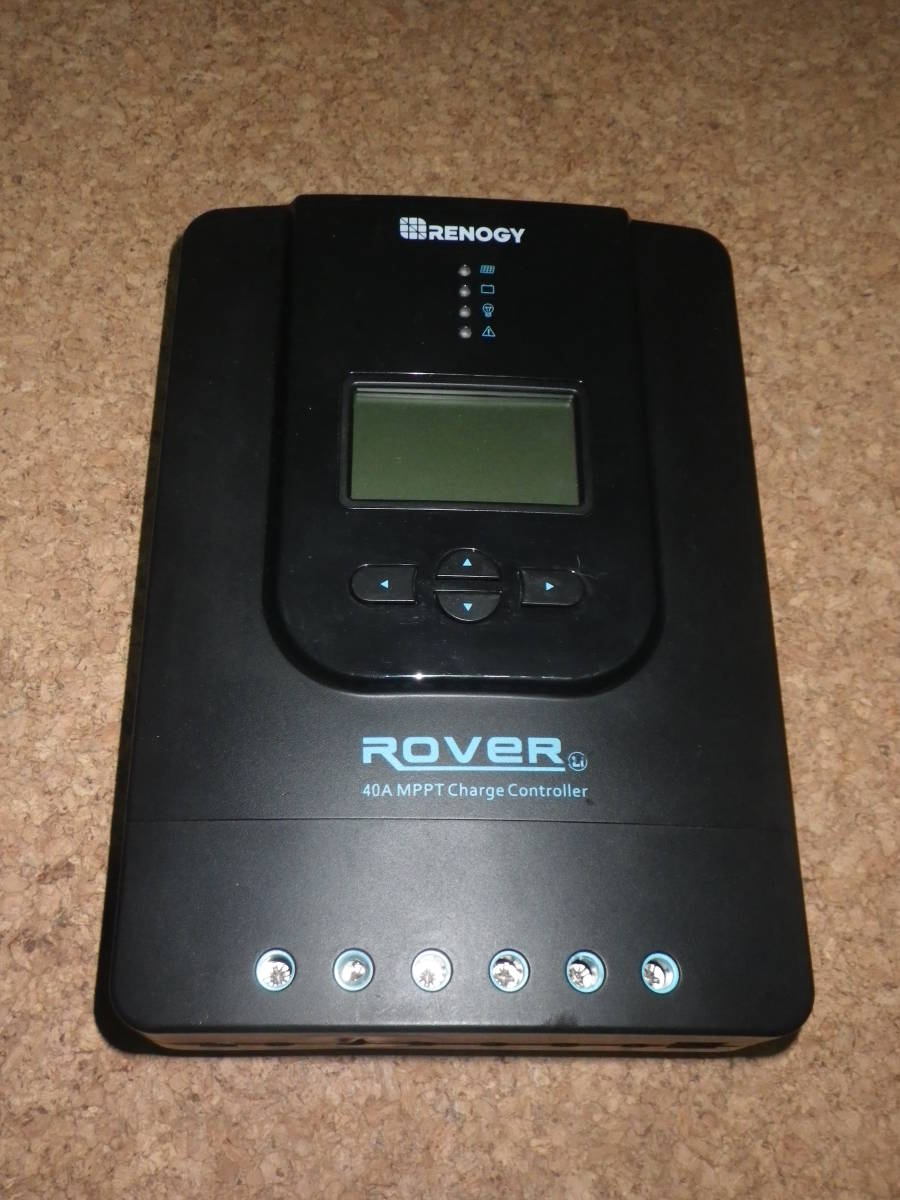 レノジー　チャージコントローラー ROVER L1シリーズ RENOGY MTTP Solar Charge Controller 12V/24V 40A_画像5