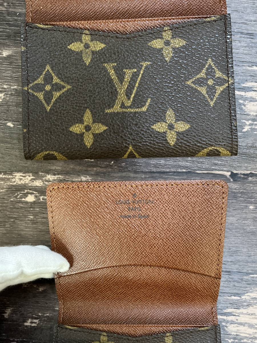 【1円スタート】Louis Vuitton ルイヴィトン パスケース コインケース モノグラム まとめ売り アクセサリー 札入れ 名刺入れ 小物 中古_画像4