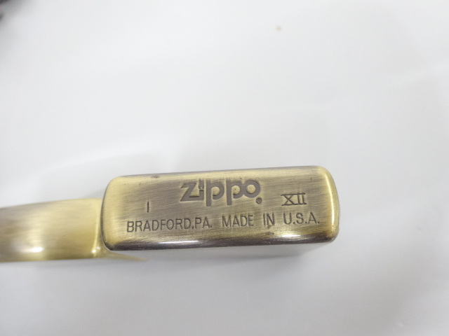 新品 未使用品 1996年製 ZIPPO ジッポ BRASS ブラス 3代目 社長 MICHAEL A.SCHLER サイン ゴールド 金 オイル ライター USA_画像7