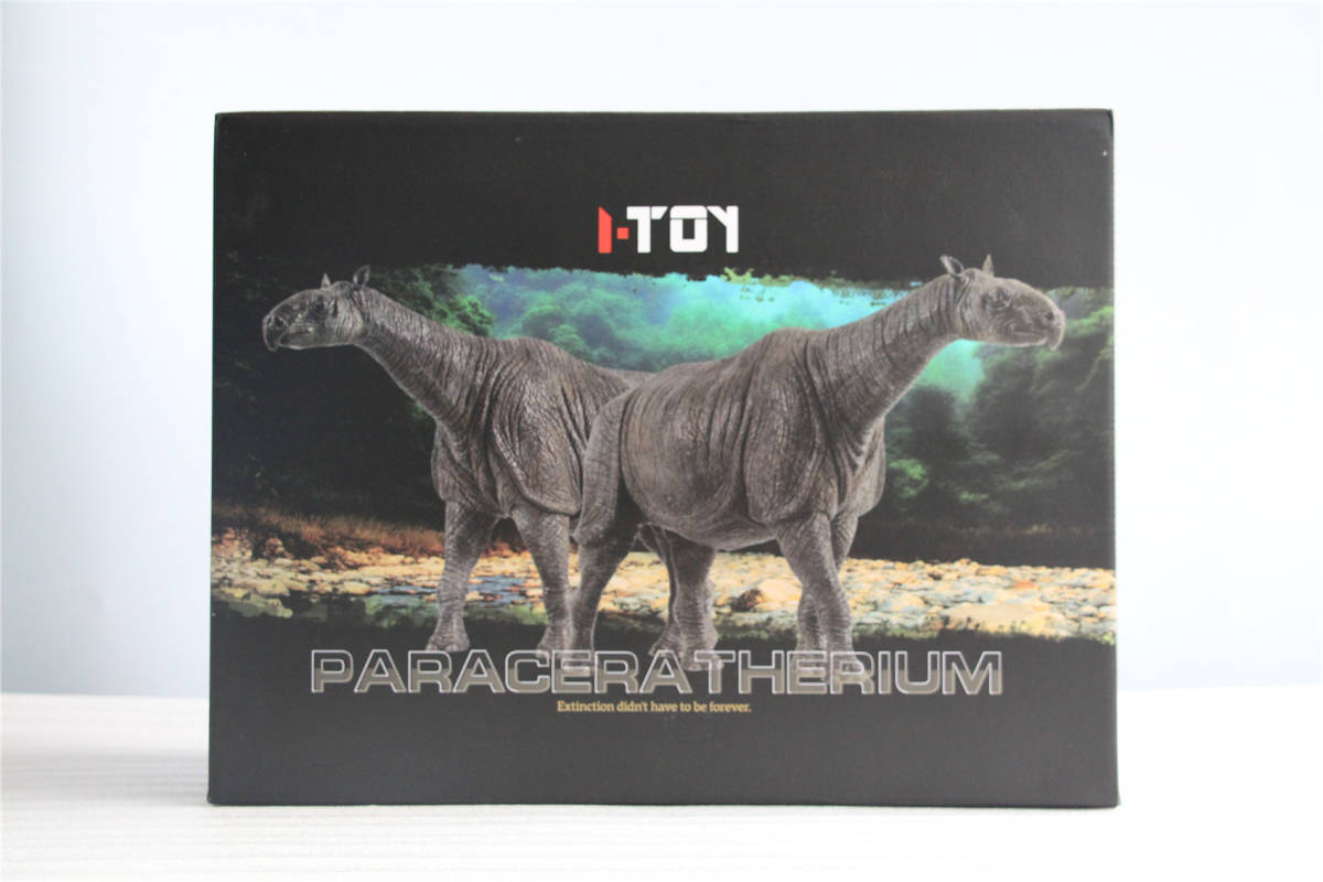 ITOY 2020 1/35 サイズ パラケラテリウム サイ 哺乳類 絶滅 動物 フィギュア 大人 おもちゃ 芸術 模型 38cm級 塗装済 オブジェ (台座なし)_画像9