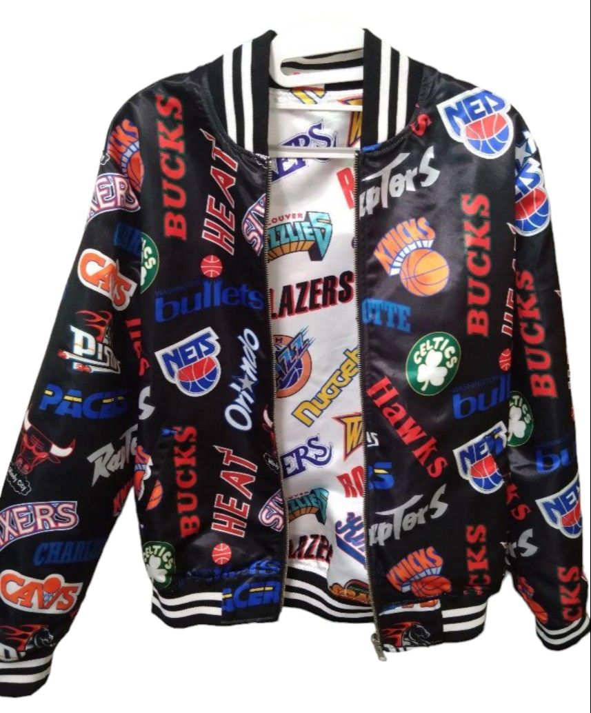 【激レア】Mitchell＆ness　ミッチェルアンドネス　リバーシブルジャケット　NBA ALL TEAM