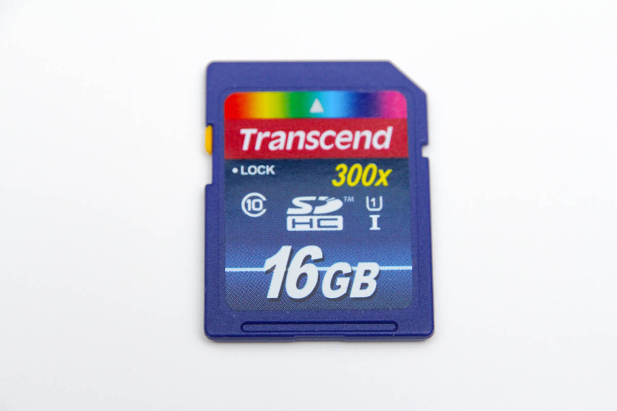 16GB SDHCカード Transcend 300x_画像1