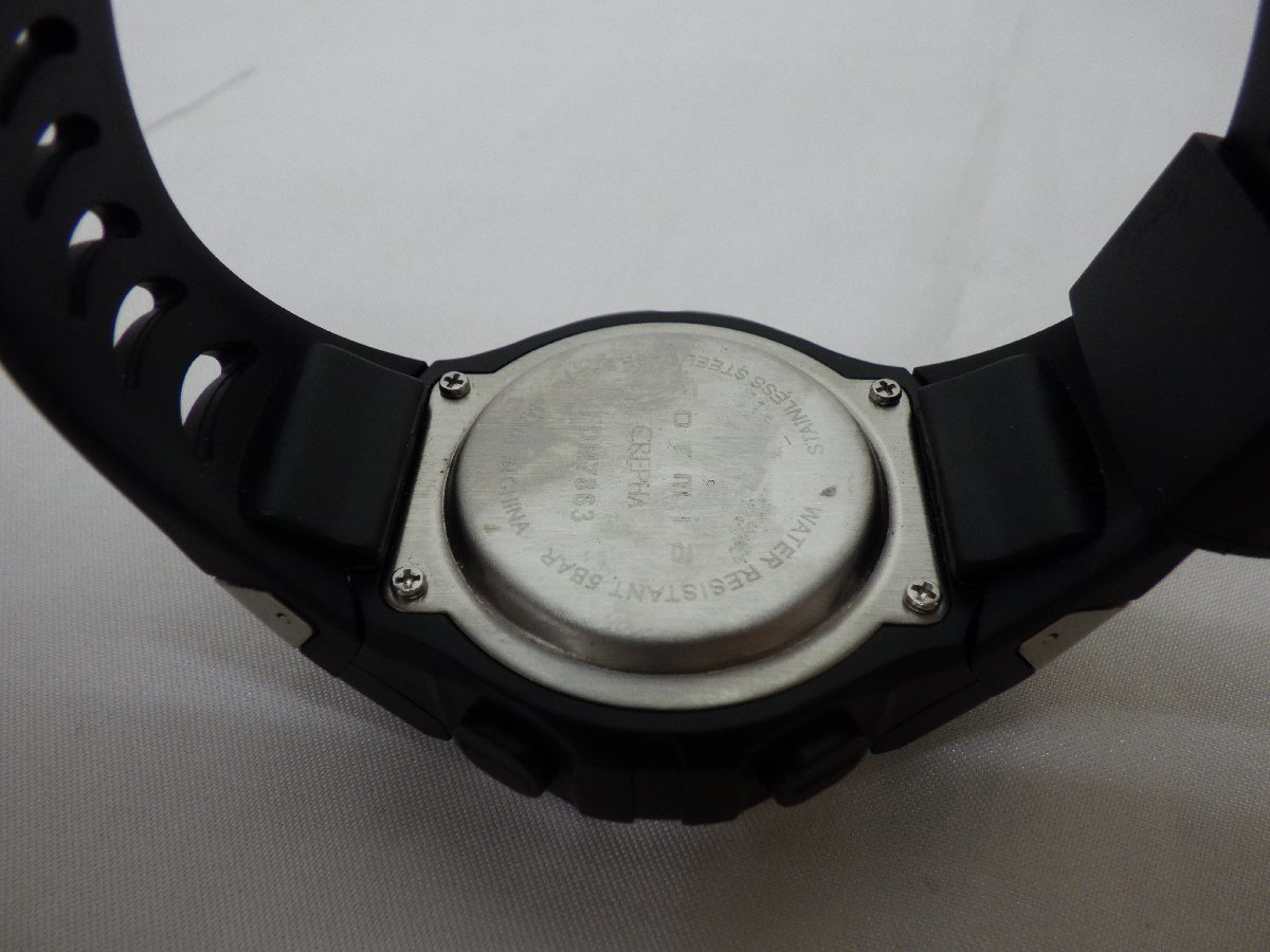 Formia フォルミア CREPHA クレファー 電波ソーラーウォッチ デジタル腕時計 FDM7863 中古品 231202_画像6