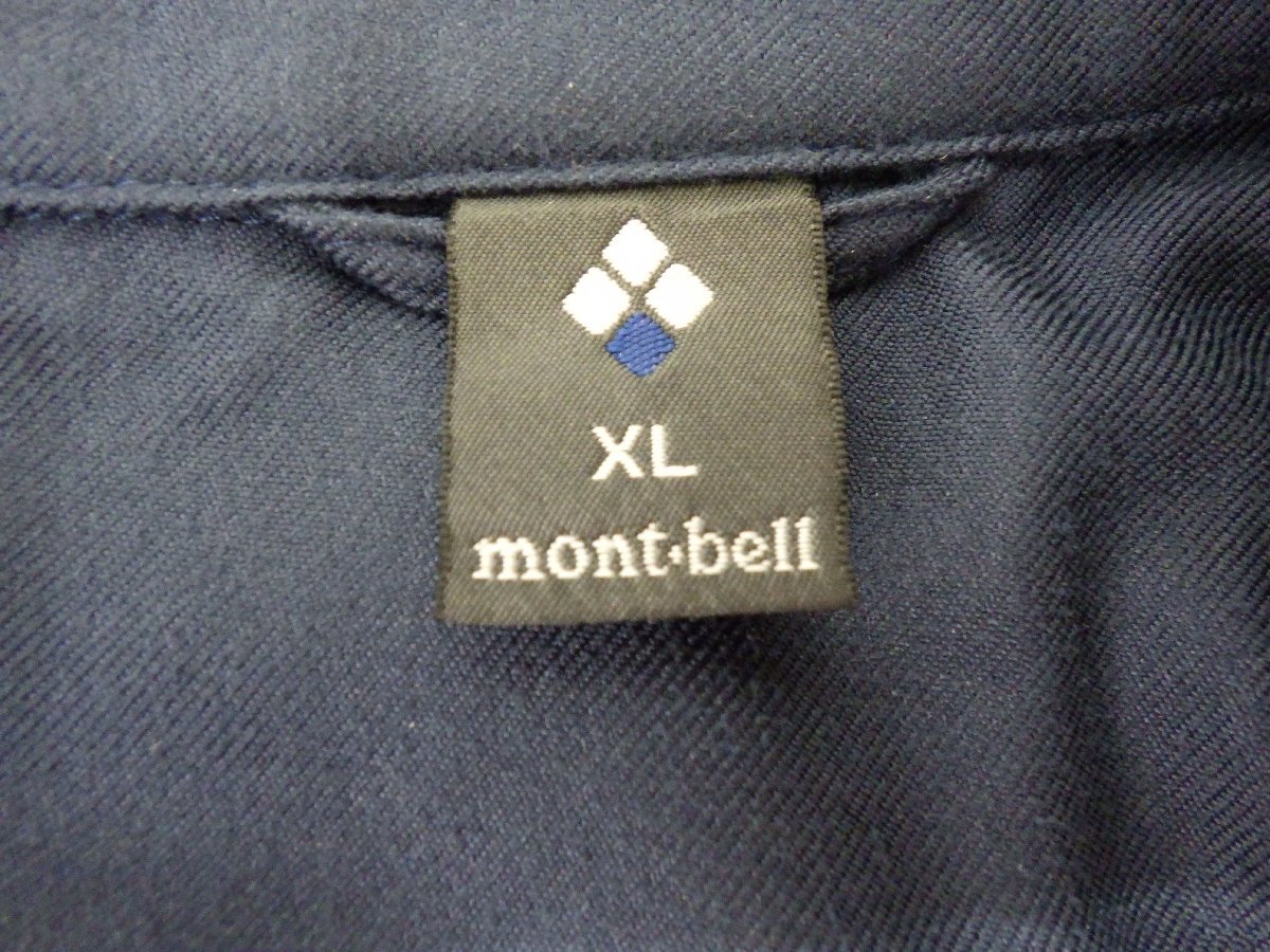 送料無料 mont-bell モンベル ワイシャツ メンズファッション 中古品 231207_画像3