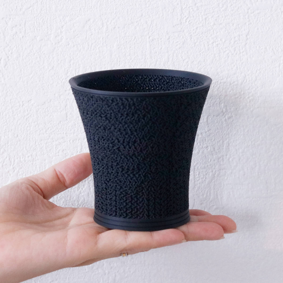 Adv-019 (90×90) plant pot mesh water .. ventilation drainage stylish many meat . leaf . root black pra pot mat black Adv pot small of the back water simple author pot 