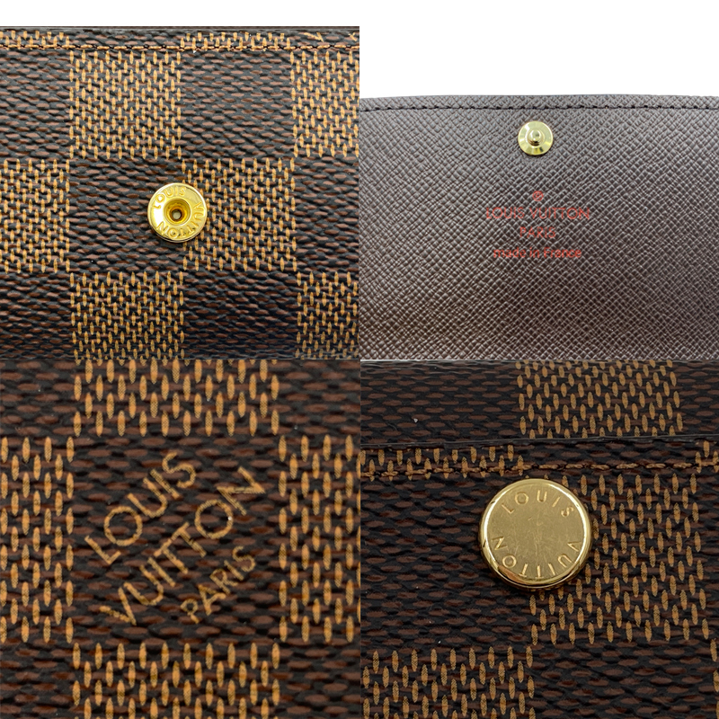 ★美品★LouisVuitton ルイヴィトン　ミュルティクレ6　N62630　6連キーケース　ダミエ　ブラウン　新品同様【辻屋質店B2352】_画像6