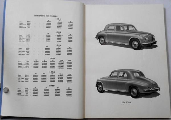 ROVER 60.75.90.105 '1950-59 Workshop Manual_画像3