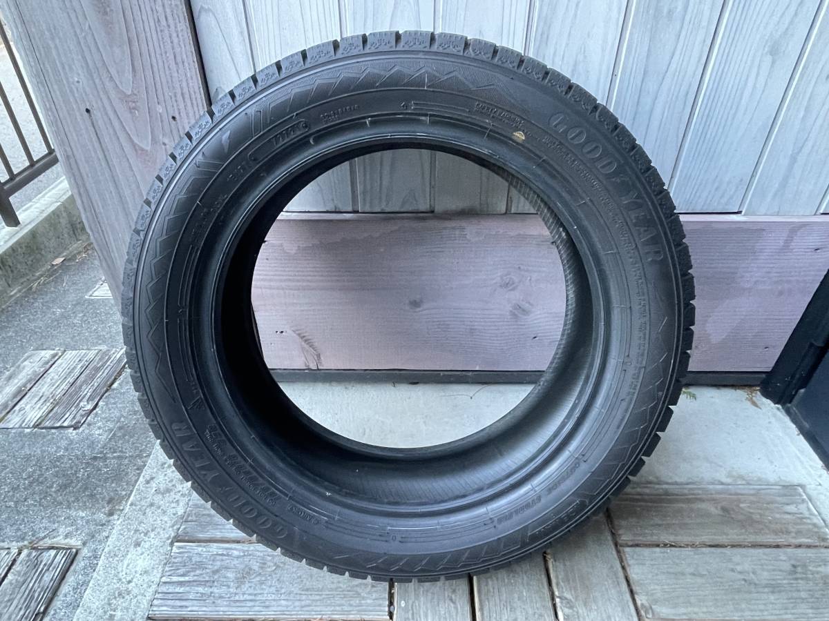 21年イボ付 グッドイヤーアイスナビ８ 185/55R16 4本セット 美USED GOODYEAR icenavi8 2021_画像3