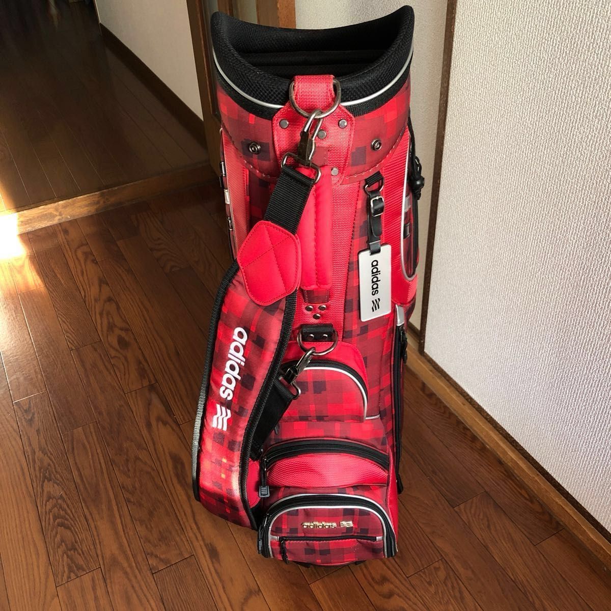 おまけ付 希少 完売モデル adidas アディダス キャディバッグ おまけ付 希少 完売モデル adidas アディダス キャディバッグ