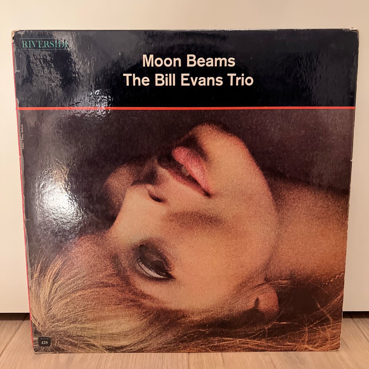 オランダオリジナルモノ　bill evans trio moon beams LP レコード　ビルエバンス　ビルエヴァンス　ムーンビームス　RIVERSIDE_画像1