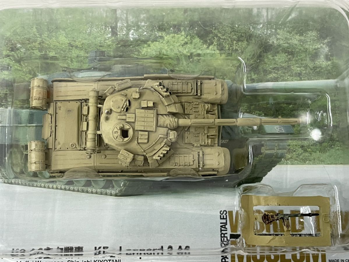 タカラ ワールドタンクミュージアム シリーズ06 107 T-80U・デザート迷彩 未組立_画像3