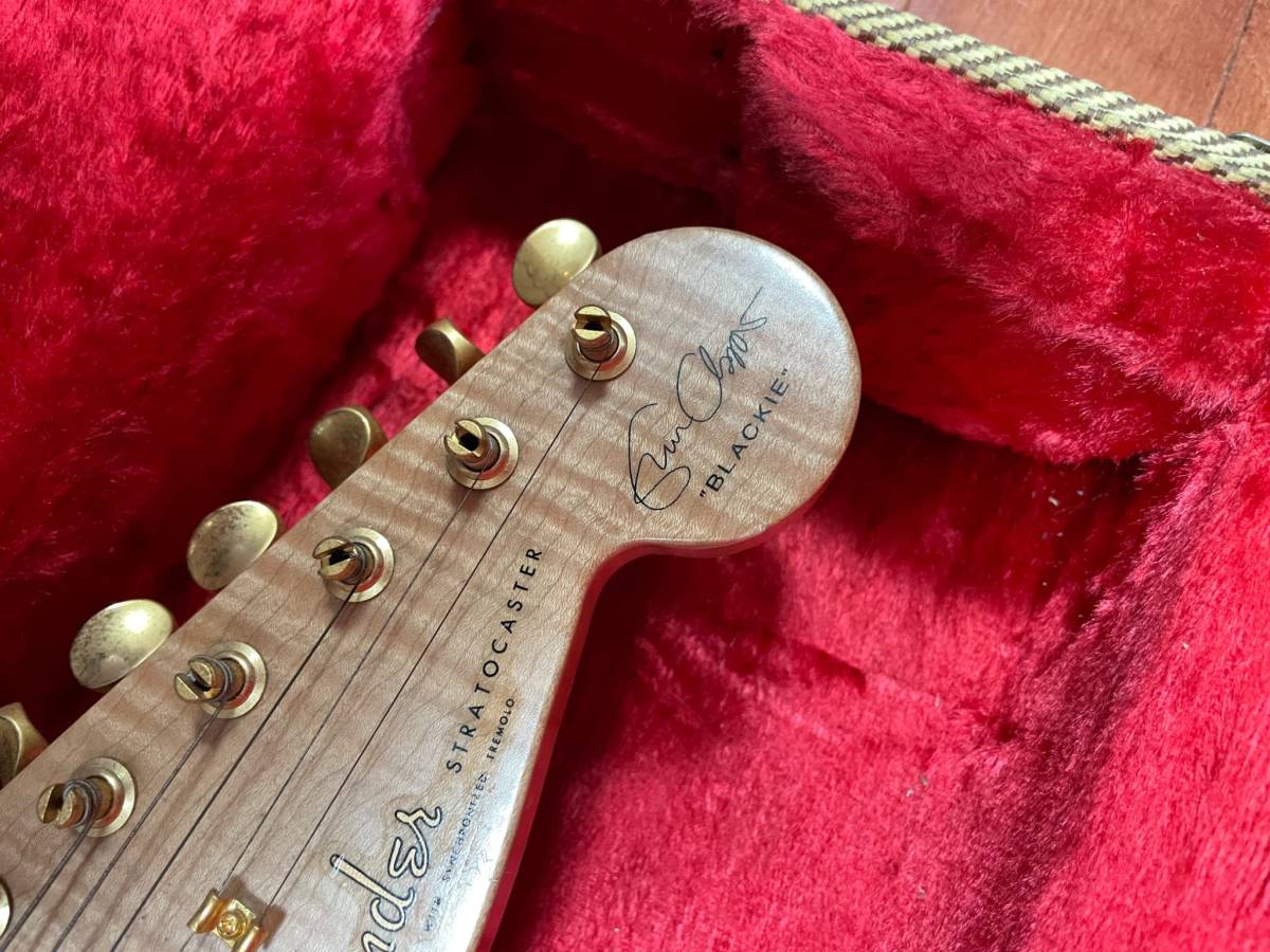 Fender Custom Shop Stratocaster Eric・Clapton Blackie改 GoldLeafレプリカ_画像5