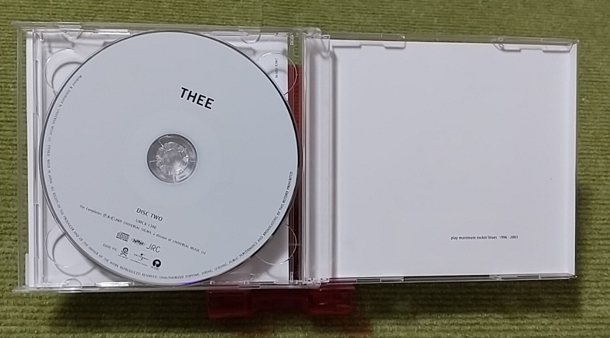 【名盤！】thee michelle gun elephant THEE GREATEST HITS ベストCDアルバム 2枚組 チバユウスケ the birthday 世界の終わり best _画像3