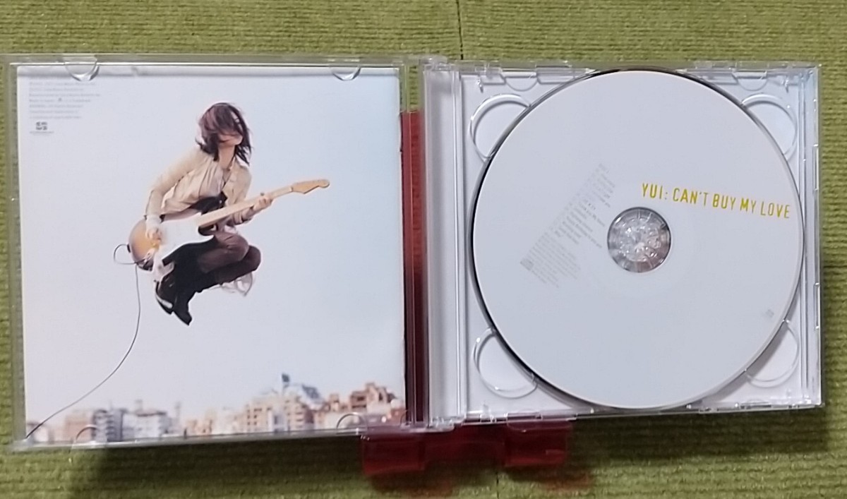【名盤！】YUI CAN'T BUY MY LOVE 初回盤DVD付き CDアルバム How crazy Rolling star CHE.R.RY Good-bye days why? best ベスト_画像2