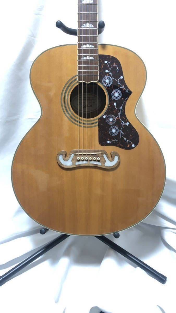 Epiphone EJ-200/N （ピックアップ・ハードケース付）エピフォン　アコースティックギター_画像3