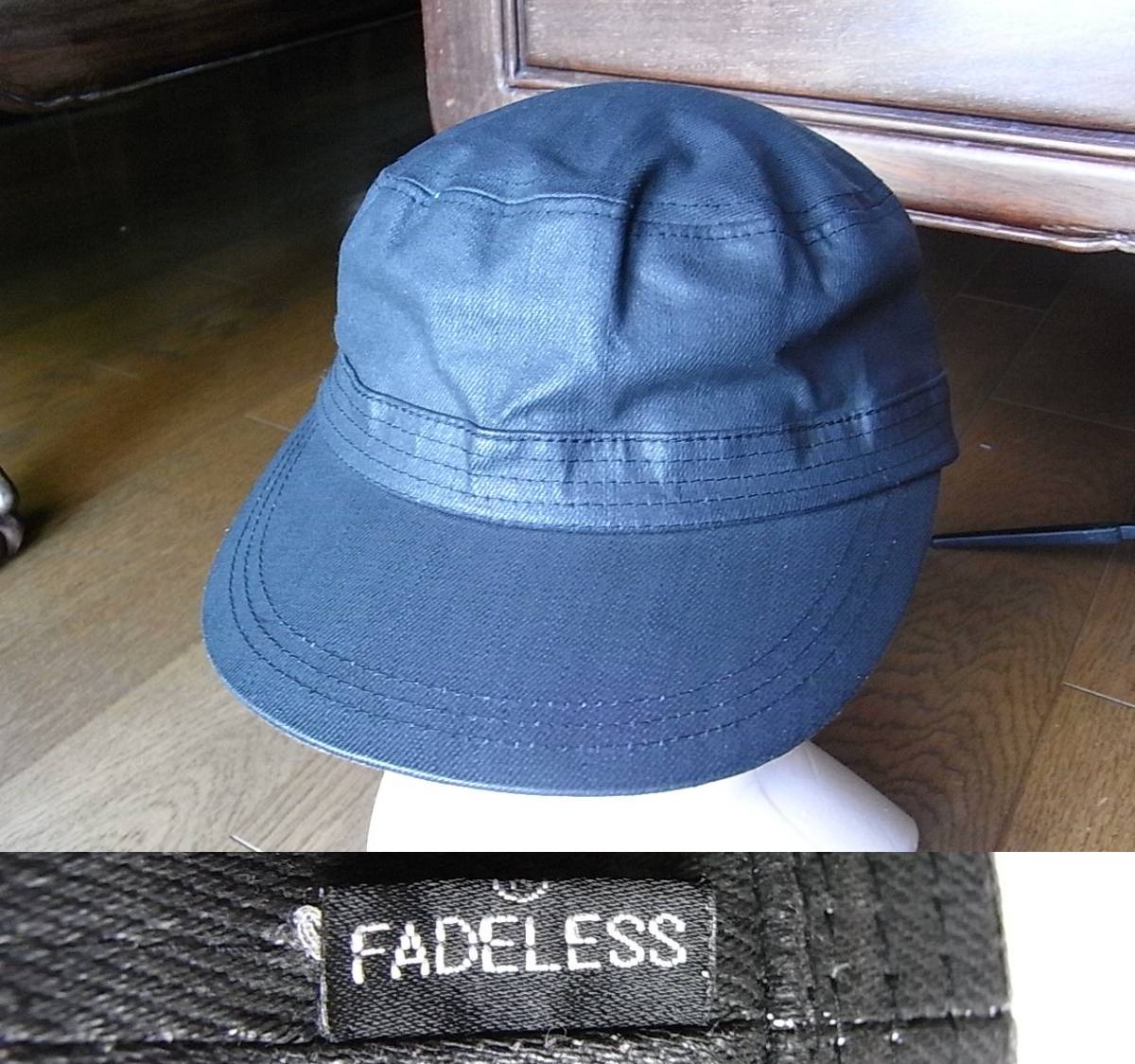 FADELESS сделано в Японии American Rag Cie American Rag Cie хлопок стрейч колпак M шляпа черный * чёрный 