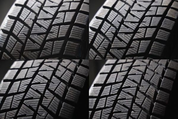 ★バリ山 225/65R17 トヨタ純正アルミ ブリヂストン BLIZZAK DM-V1 スタッドレス 4本セット RAV4ハリアーハイブリッドヴァンガード等_画像6