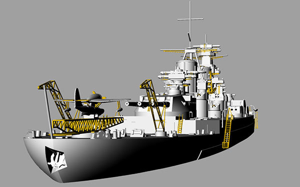 COMBRIG 1/700　ソ連海軍戦艦 ソビエツキー・ソユーズ コンブリック 征途_画像3