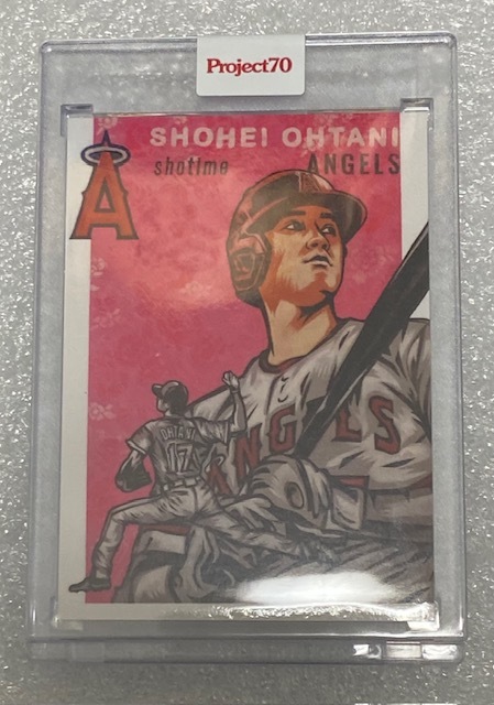 大谷翔平 Shohei Ootani Topps Project 70 トップス プロジェクト Card カード 2021 1の画像1