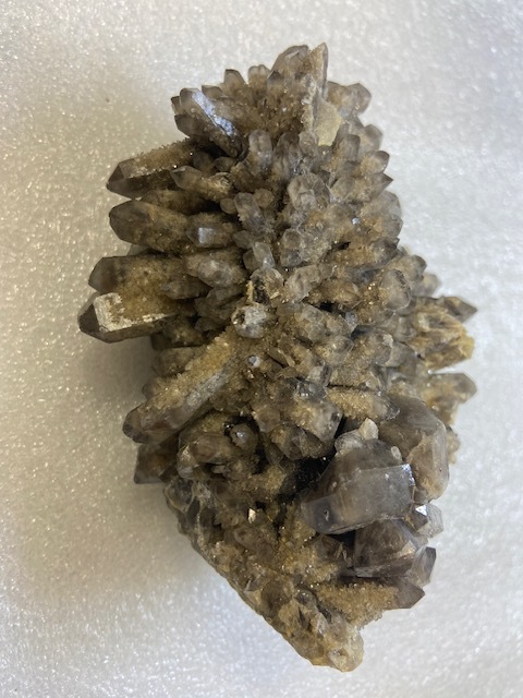 スモーキーファントム水晶 中国産 約12.0cmx8.0cmx5.0cm 509.8g 鉱石 コレクター コレクション_画像1