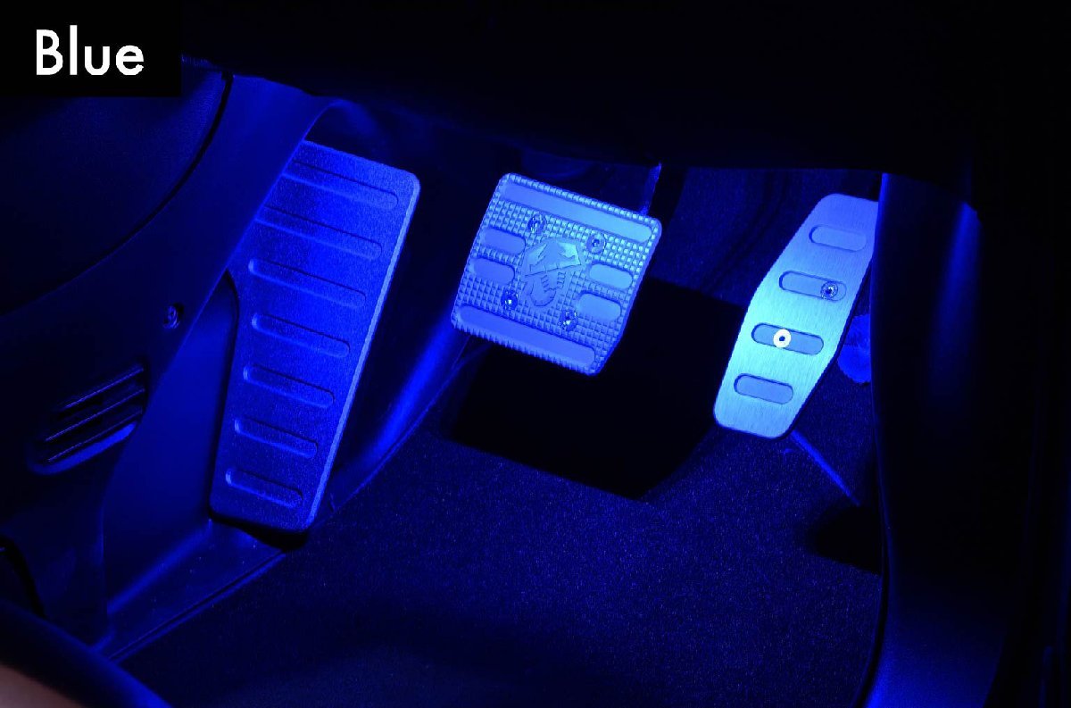 ルノー カングー(KF) LEDカラーフットランプ/3色切替え【core OBJ】新品/CO-SCF-001/Renault Kangoo/_画像3