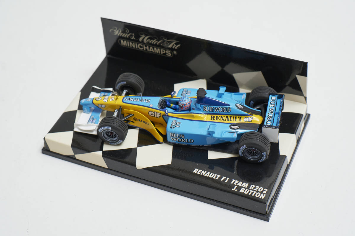 ミニチャンプス 1/43 BENETTON RENAULT SHOWCAR 2001/B201/R202_画像8