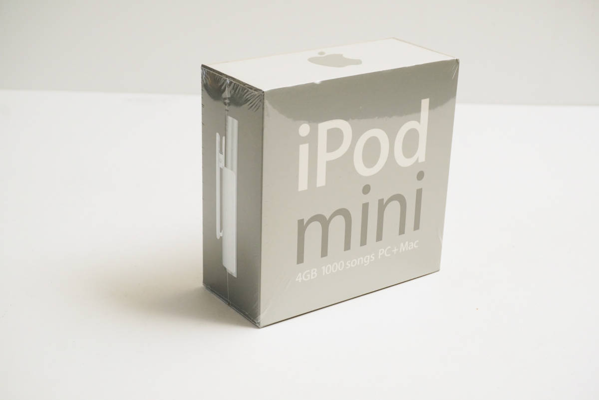 ipod mini 4GB (Silver) Factory Sealed　未開封品　M9800J/A_画像6