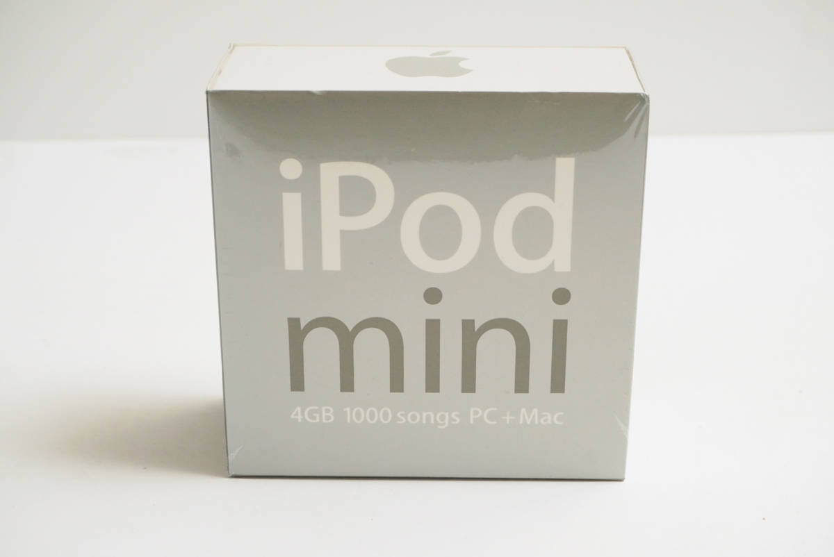 ipod mini 4GB (Silver) Factory Sealed　未開封品　M9800J/A_画像1