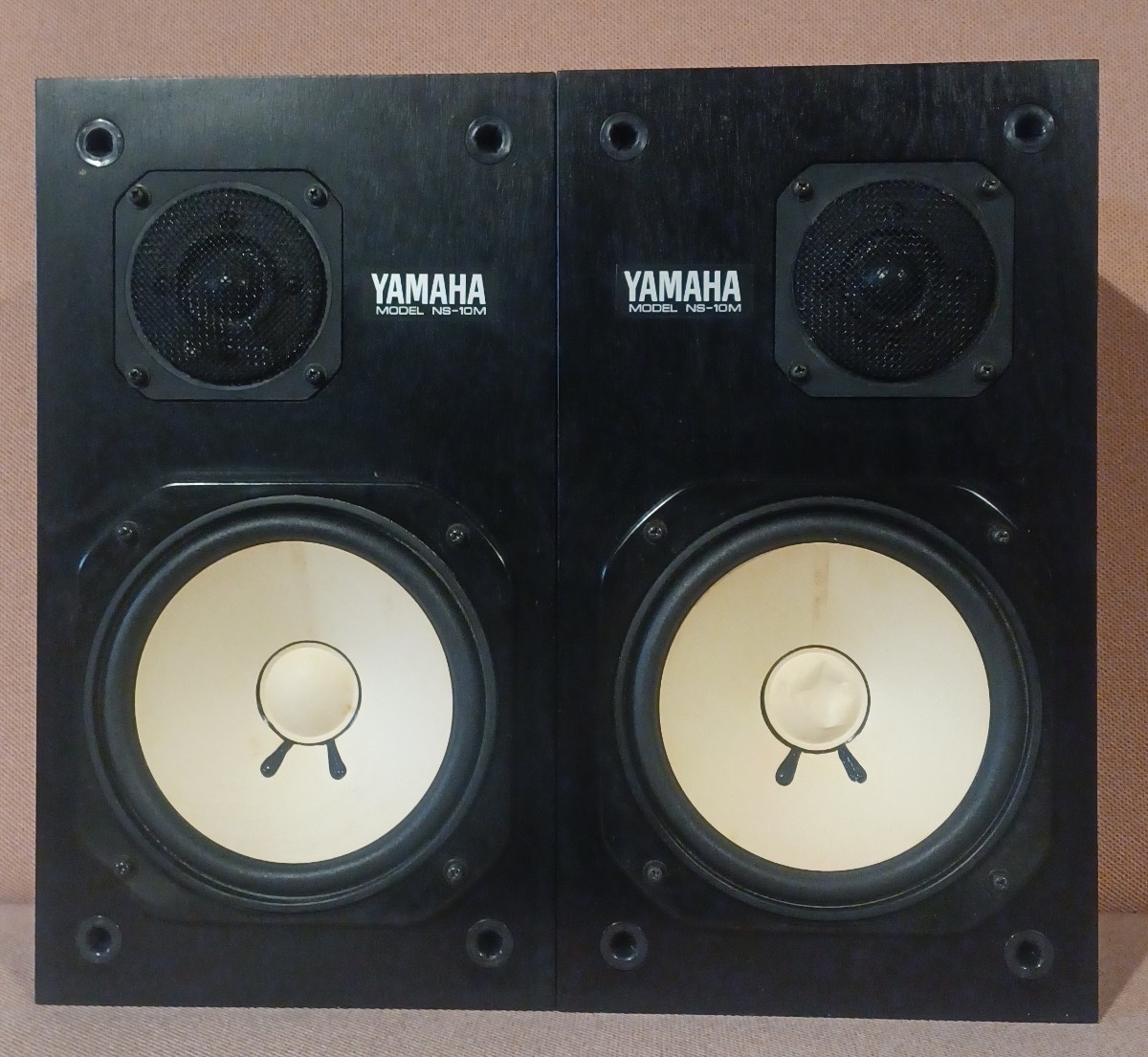 YAMAHA NS-10M ペア1セット　RCHセンターキャップ凹みあり　動作品_画像1