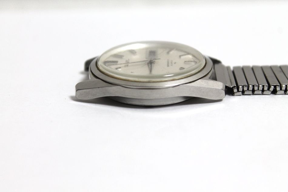 アンティーク品 SEIKO 自動巻き メンズ 腕時計 オートマチック Ref.5106-7000 Cal.5106A 31石 シルバー SS セイコー 男性用 現状渡し品_画像6