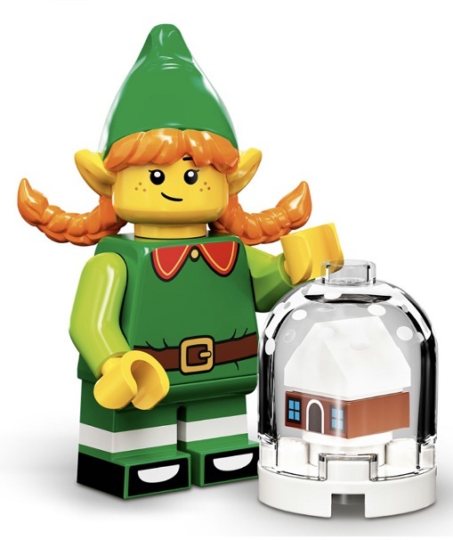 即決　新品　未使用　LEGO レゴ 71034 ミニフィグ シリーズ 23　 ホリデー・エルフ　　 ミニフィギュア_画像1