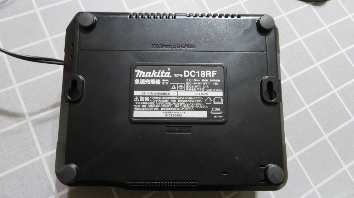 マキタ 純正 急速充電器 DC18RF 14.4V/18V 新品未使用品_画像2