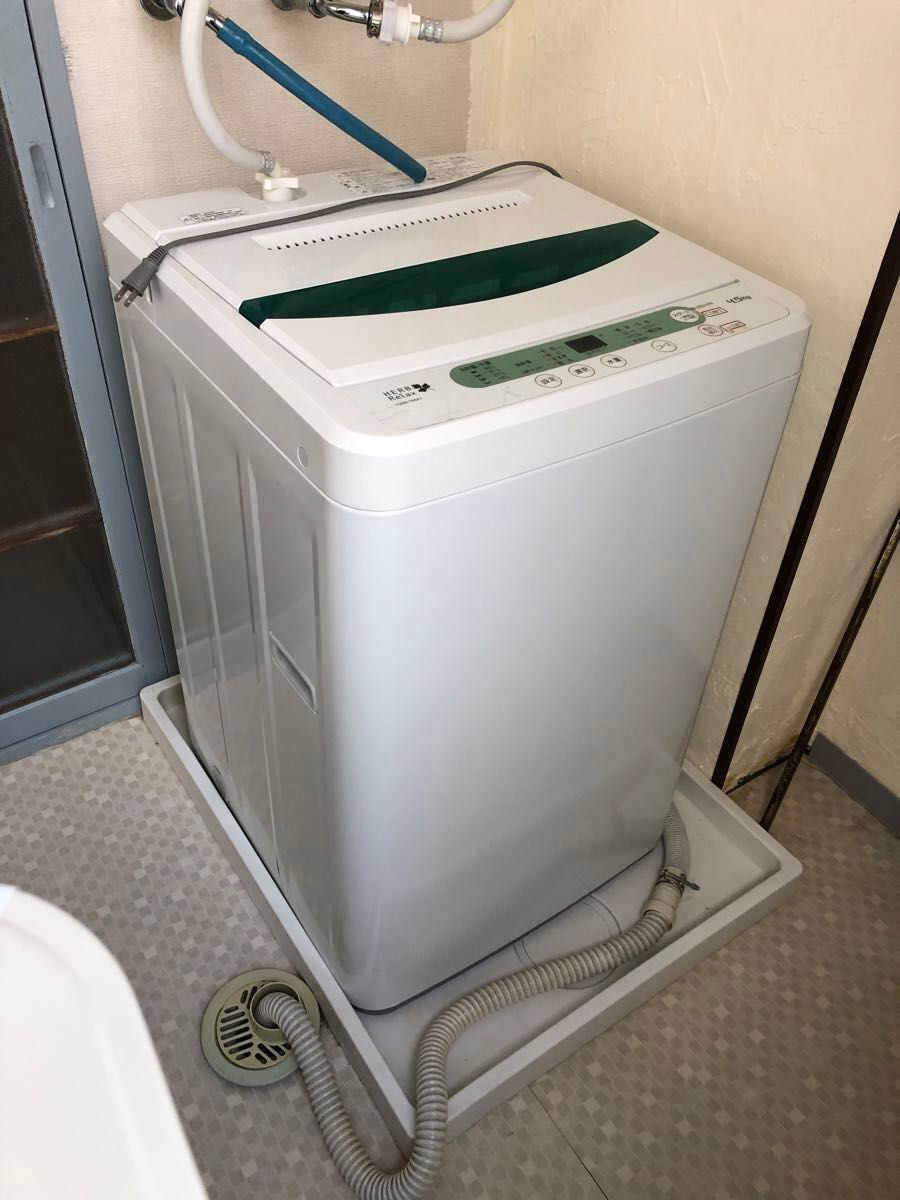 引渡限定　札幌　YWM-T45A1 洗濯機　2015年製　 全自動電気 YAMADA  ヤマダ