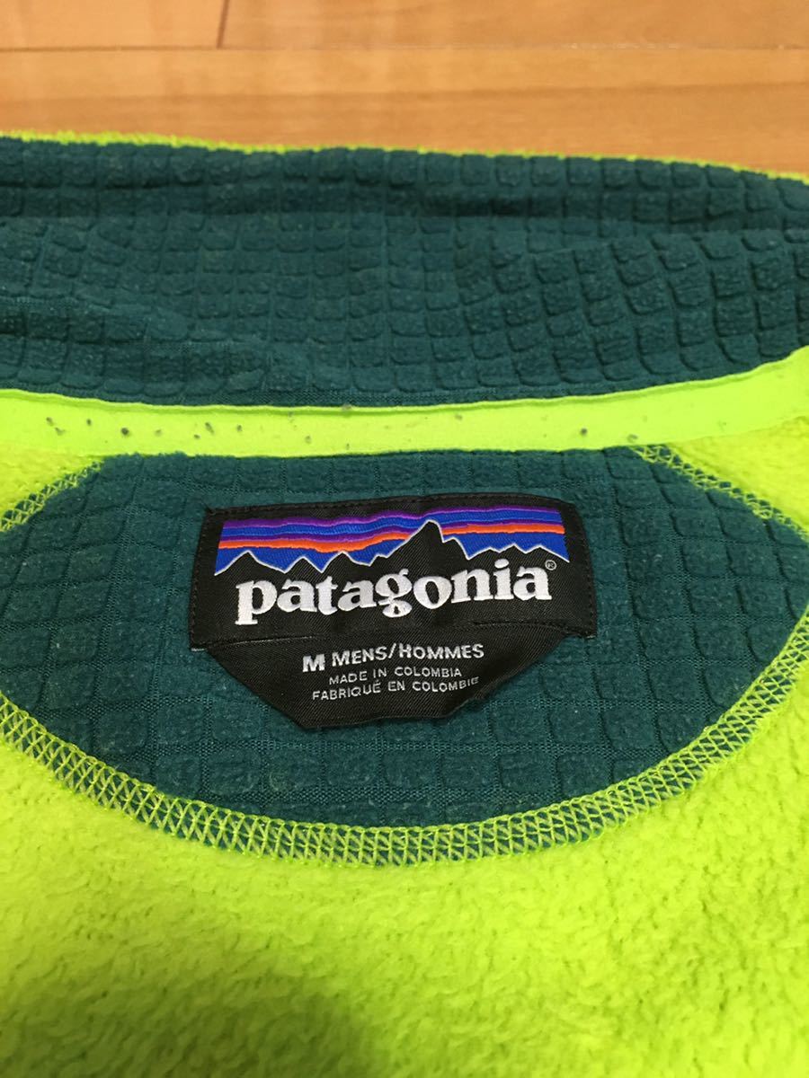 ★ Patagonia FA15 R2 JACKET M レギュレーター ポーラテック アシッド フリース サーマルプロ パタゴニア グリーン ジャケット グリーン _画像6