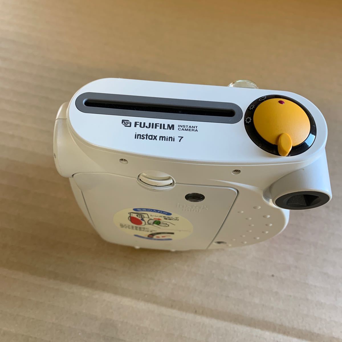 ☆1円スタート☆ FUJIFILM instax mini 7 pop'n toy cheki フジフィルム 富士 チェキ カメラ　ジャンク_画像3