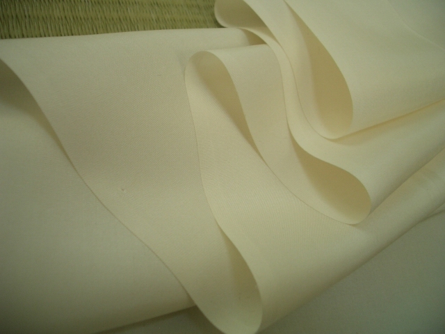  silk lining flap white color ( a little cream ) 190. kimono cloth remake silk 100%