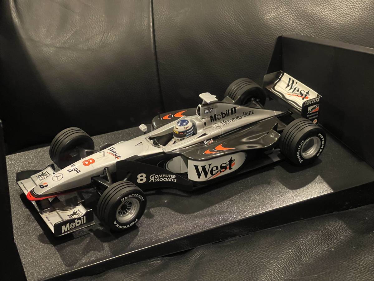 PMA ミニチャンプス 1/18 マクラーレン　メルセデス MP4/13 1998 ミカ ハッキネン WEST タバコ仕様 PMA Minichamps F1 McLaren Hakkinen _画像2