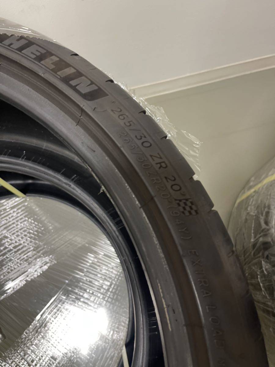 ミシュラン　パイロットスポーツ4S 265/30R20 2019年製 2本セット！レクサス　ベンツ　BMW_画像4