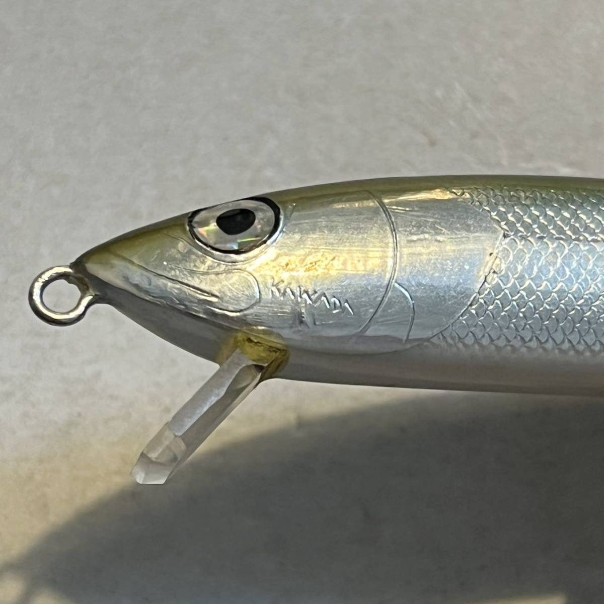 カワダミノー 95mm 川田ミノー KAWADA MINNOW ウッド ハンドメイド オールドルアー_画像7