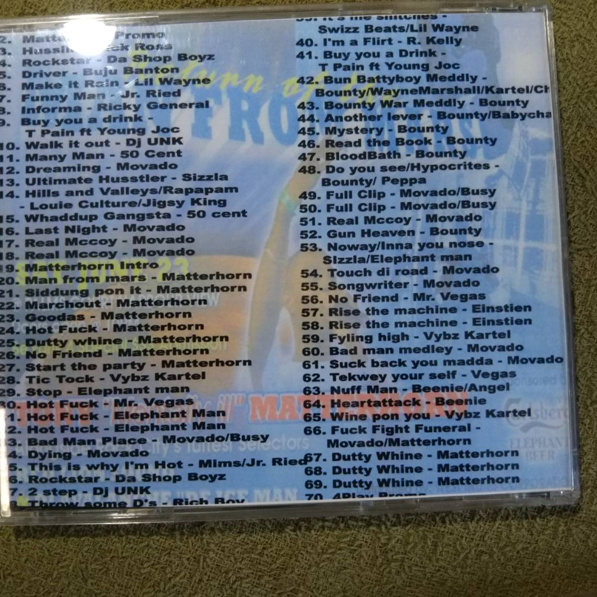 Jamaica Sound Tony Matterhorn Live & Mix CD 2枚Setの画像2